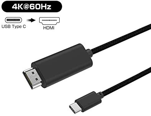 USB Type C to HDMI 【4K@60Hz 対応】変換ケーブル 1.8M USB C to hdmi USB 変換アダプター ポート ケーブル アダプ…