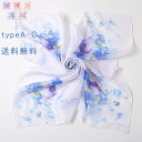 スカーフ 正方形 70cm*70cm レディース 首巻き 小物 アクセサリー 夏 UVカット 花柄 シフォン ふんわり ストール マフラー ネックカバー きれい 母の日 敬老の日 おしゃれ プレゼント ギフト 誕生日 送料無料