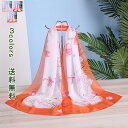 ロングスカーフ 145cm*55cm ストール レディース 長スカーフ スカーフ マフラー 首巻き 小物 大判 アクセサリー 夏 UVカット 花柄 シフォン ふんわり ネックカバー きれい 母の日 敬老の日 おしゃれ プレゼント 送料無料