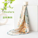 シルク100% スカーフ 正方形 春夏ストール 油絵 ペイズリー 薄手 シルクタッチ 紫外線対策 冷房対策 レディース 大人カジュアル プレゼント 母の日 春 ...