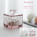 収納缶 ガラス フタ付き バラ ガラスポット 収納ケース 小物ケース 小物入れ 化粧品入れ アクセサリー収納ケース インテリア ディスプレイ おしゃれ 卓上 ギフト 送料無料