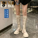 ロングブーツ 透け感 レディース 花柄 きれいめ 厚底 滑り止め ルームシューズ 新生活 軽量 通気性 美脚 個性的 おしゃれ 旅行 レジャー アウトドア 送料無料