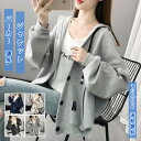 パーカー レディース ジャケット 長袖 薄手 フード付き 前開き トップス カジュアル ポケット付き ゆったり 暖かい シンプル 秋冬 おしゃれ 送料無料