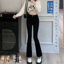 デニムパンツ レディース ストッリ付き きれいめ 着痩せ 脚長 着回し 高級感 高見え ストレッチ 伸縮性 低身長 高身長 動きやすい 体型カバー ハイウエスト 股上深め 送料無料
