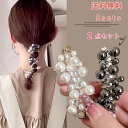 ワイヤーポニー 2点セット リボン ヘアワイヤー アレンジワイヤー ヘアゴム 大人っぽい ヘアアクセサリー シンプル おしゃれ リボン 細 まとめ髪 結婚式 ス...