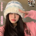 帽子 バケットハット レディース ニットキャップ ニット帽 フェイクファー ファーハート ファー帽子 もこもこ ふわふわ 秋冬 防寒対策 小顔効果 暖かい きれ...