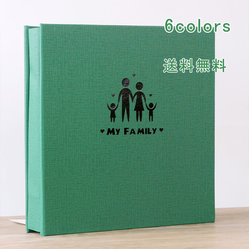 \ブラックフライデークーポンあり/台紙40枚 アルバム フォトアルバム スクラップブック フォトブック メモリーブック メモリーアルバム 粘着フィルム 写真整理...