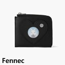 Fennec マイ ジッパー ポケット - ブラック 財布 ジッパー ポケット ミニウォレット カードケース コンパクト 韓国ブランド レザー ユニセックス 新作 人気 ギフト(4)