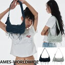 AMES-WORLDWIDE (アメスワールドワイド) 韓国人気 デニムミニショルダーバッグ 2色展開 トレンド おしゃれ ユニセックス 高品質 軽量 実用的 ...