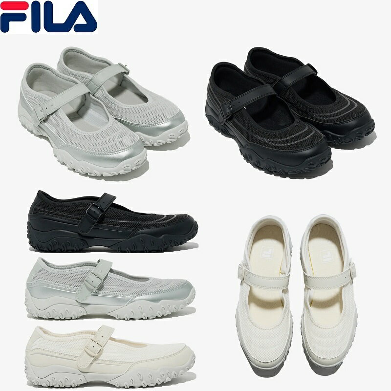 樂天商城 - FILA (フィラ) ESHAPE MARY JANE Shoes 3Color フィラ エシャペ メリージェーン シューズ 韓国人気 3色 レディース おしゃれ 履きやすい カジュアル