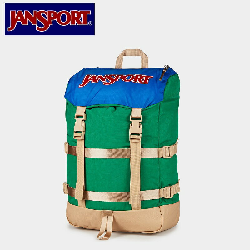 JANSPORT (ジャンスポーツ) Skip Pack Jelly Kelly 28L ジャンスポーツ スキップパック ジェリーケリー 28L 大容量 バックパック リュック 通学 通勤 旅行 人気 おしゃれ カジュアル