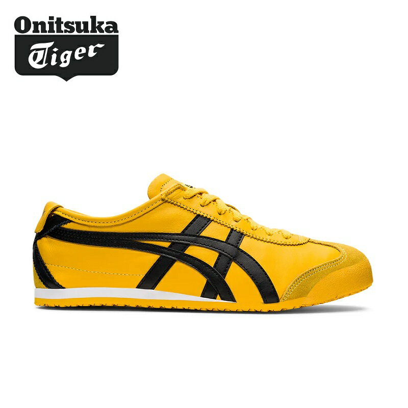 Onitsuka Tiger (オニツカタイガー) MEXICO 66 1183C102_751 メキシコ 66 イエロー/ブラック 韓国ファッション 限定品 人気 完売必須 靴・シューズ スニーカー ユニセックス 定番