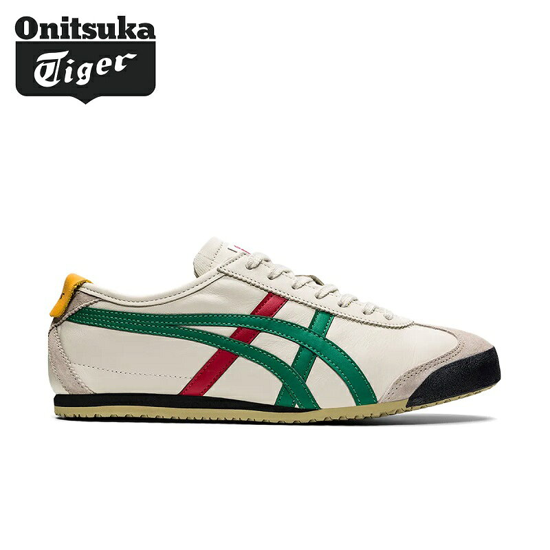 Onitsuka Tiger (オニツカタイガー) MEXICO 66 1183C102_201 メキシコ 66 バーチ/グリーン 韓国ファッション 限定品 人気 完売必須 靴・シューズ スニーカー ユニセックス クラシック