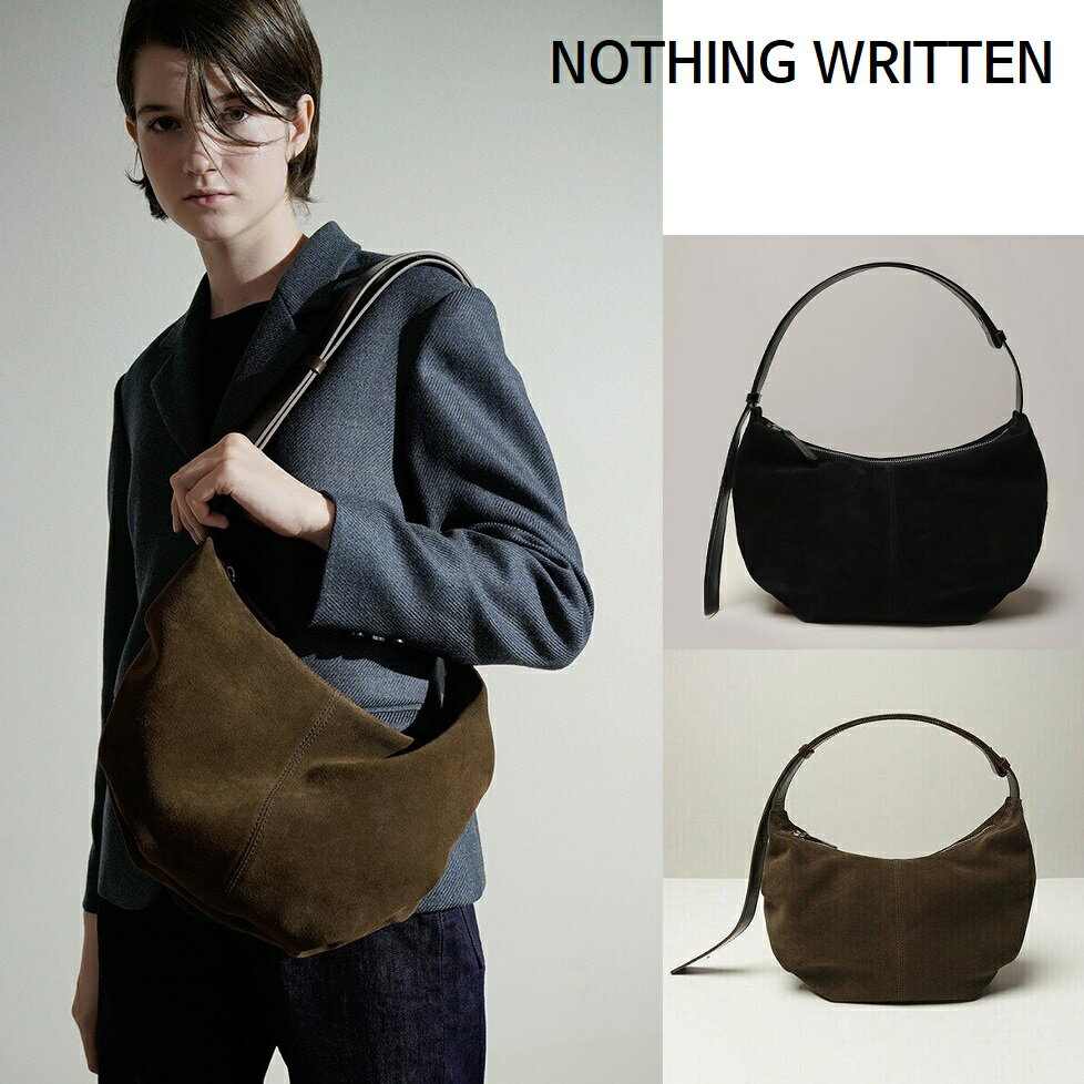 樂天商城 - [NOTHING WRITTEN] Shoulder Leather Bag 2Color [ナッシングリトゥン] ショルダー レザー バッグ 2カラー ナッシングリトゥン ショルダーバッグ レザーバッグ 2カラー 韓国ファッション ミニマル クラシック デイリーバッグ トレンド 新作 人気 レディース