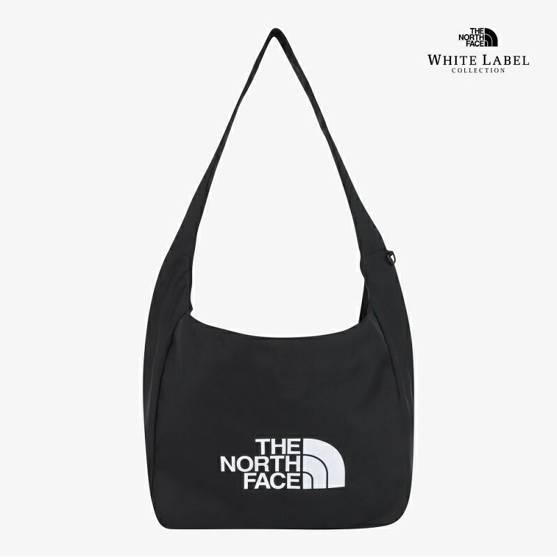 樂天商城 - [THE NORTH FACE WHITE LABEL] Big Logo Shoulder Bag BLACK [ザノースフェイス ホワイトレーベル] ビッグ ロゴ ショルダー バッグ ブラック ザノースフェイス ホワイトレーベル ショルダーバッグ トートバッグ ビッグロゴ ブラック 韓国限定 日本未発売 アウトドア カジュア