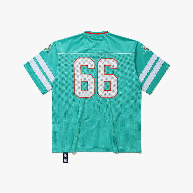 [New Era] NFL Miami Dolphins Fanwear T-Shirt - Emerald [ニューエラ] NFL マイアミ・ドルフィンズ ファンウェア Tシャツ - エメラルド 韓国ファッション New Era ニューエラ NFL マイアミ・ドルフィンズ Tシャツ エメラルド ストリート ユニセックス 韓国直送 日本未発売