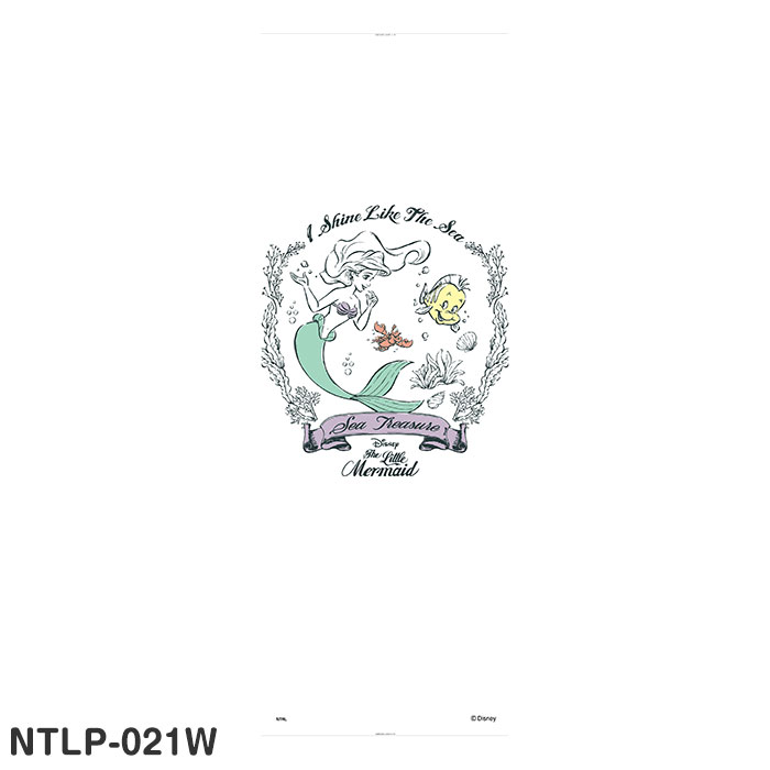 アサヒペン ディズニープリンセス壁紙　リトルマーメード　NTLP-021W