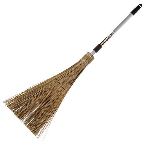 【ポイント5倍 3/21 20:00〜3/27 01:59まで】千吉 お庭ホーキ アルミ柄伸縮 SGB-13 藤原産業 fwsg