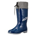 【ポイント5倍 7/4 20:00~7/11 01:59まで】長靴 丈夫 アクシス PVCブーツ M-001 NAVY Lサイズ(26cm) 耐油対応 fwsg