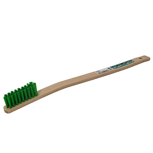 【ポイント5倍 6/4 20:00〜6/11 01:59まで】藤原産業 SK11 竹ブラシ 太穴 曲柄 ナイロン NO.201 3行 fwsg