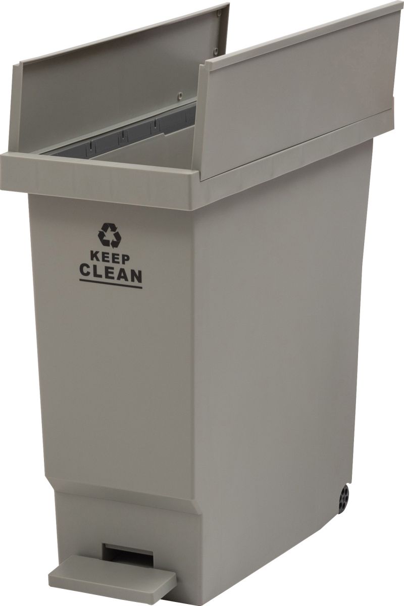 バタフライペダルペール 32L グリーン LFS-769GR ごみ箱 ダストボックス ごみばこ ゴミ箱 バタフライ式 コンパクト 馴染みやすい おしゃれ ペール ペダル 省スペース 軽量 キャスター付き キャスター 取っ手 ペダル折りたたみ