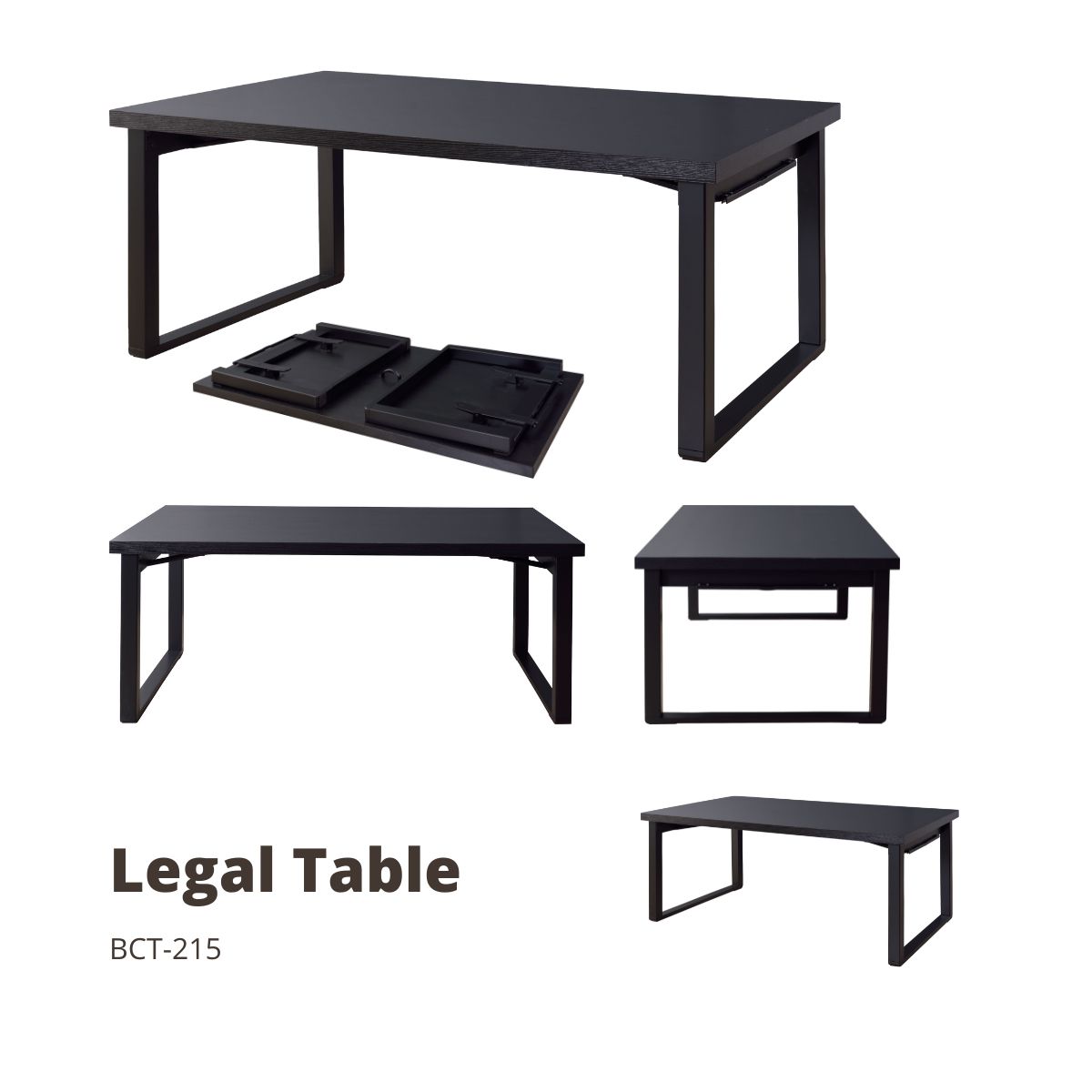 法事テーブル ブラック BCT-215