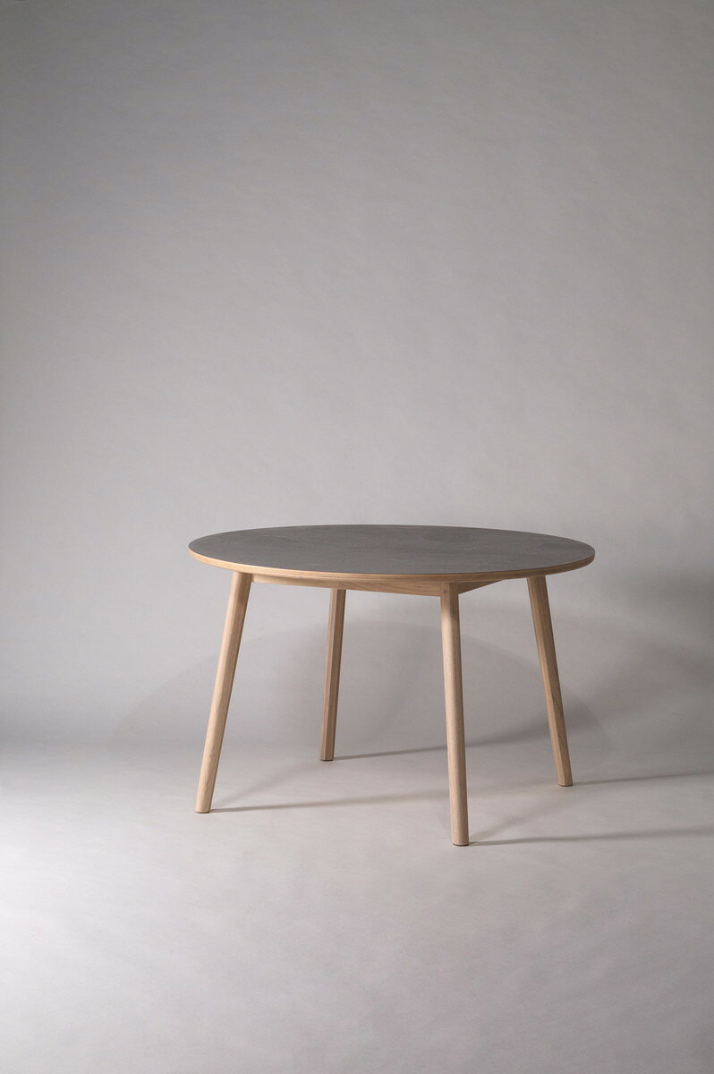 ラウンドテーブル F6-116SWH ホワイト サイズ W114×D114×H72 北欧 モダン シンプル 韓国インテリア form 東谷 [3]