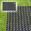 有孔ラバーマットS ゴムマット 約100cmx150cmx1.6cm RM-1050S 厚み16mm 屋外 駐車場 雪道 通路 庭 滑り止め アサヒペン