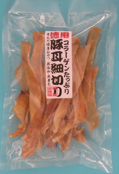 コラーゲンたっぷり徳用豚耳細切 120g [株式会社T・Iコーポレーション] ペット用品 ペット