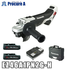 Panasonic/ѥʥ˥å EZ46A1PN2G-H(졼) ťǥ饤 100mm ǥ奢Dual) 18V 3.0Ah 㥻åʡӥѥå2ġŴ /ư/ץ/PN/ya513