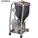 アネスト岩田 小形ダイヤフラムペイントポンプ 5Lホッパー付ポンプ アルミニウム 塗料吐出口G1/4 HDP-705C 1台 ■▼451-7091