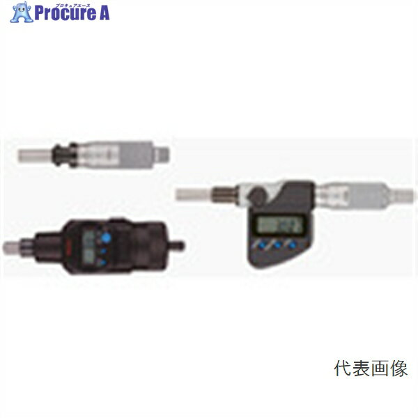ミツトヨ マイクロメータヘッド 標準形 先端球面(SR1.5) ナット付ステム MHT4-5 ●YU501