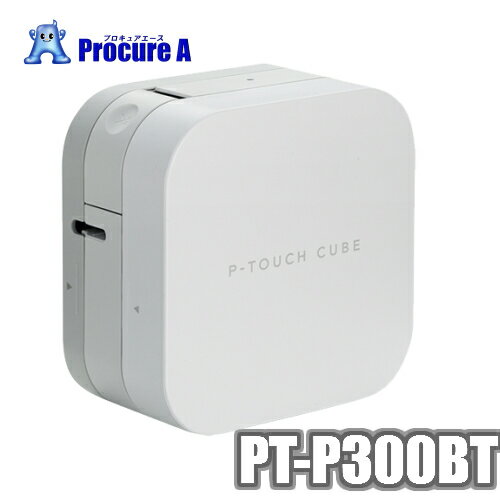 ブラザー工業 PT-P300BT ラベルライターP-TOUCH CUBE(ピータッチキューブ)/スマホ接続専用/ラベルプリンター//白/ホワイト/brother/●a559