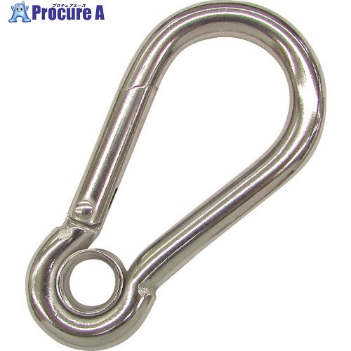 水本 ステンレス スナップフックAW型 線径4mm 長さ45mm A-2797 1個 ■▼201-0438【代引決済不可】【送料都度見積】