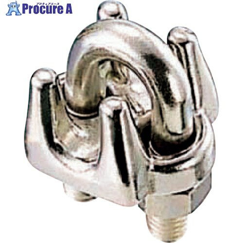 水本 ステンレス ワイヤークリップSUS316 使用ロープ径12mm A-2475 1個 ■▼315-8665【代引決済不可】【送料都度見積】