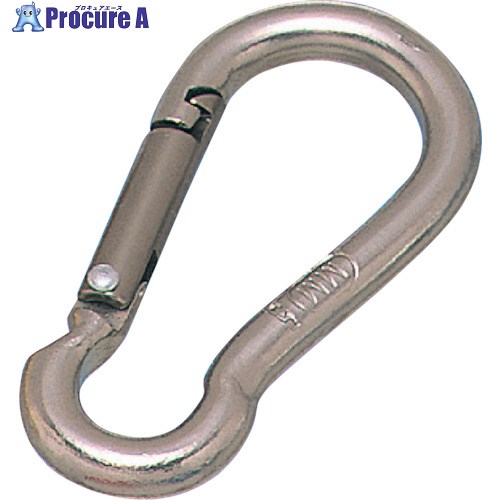 水本 アルミスナップフック(ブラウン) 線径6mm A-678 1個 ■▼317-9191【代引決済不可】【送料都度見積】