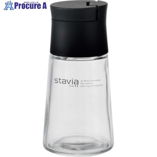 RISU スタビアリュクス 塩 胡椒入れ BK GGAR007 50個 ■▼336-6340 【送料都度見積】