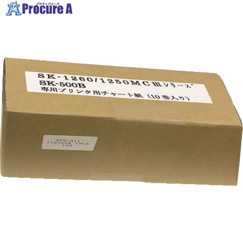 佐藤 SK-1260・SK-500B専用プリンタ用(8009-82)(10巻入) 8009-82 1箱 ■▼166-2756【代引決済不可】【送..