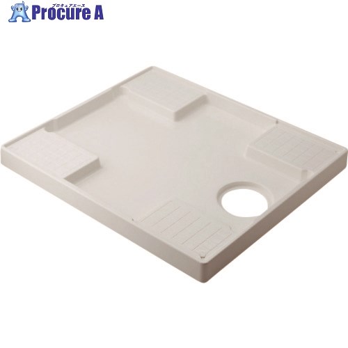 KAKUDAI 洗濯機用防水パン//ホワイト 426-414-W 1個 ■▼199-7683 【送料都度見積】