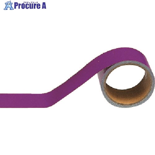 ユニット 配管識別テープ 赤紫(小)・アルミ・50mm幅X5m 446-09 1巻 ■▼741-4706【代引決済不可】【送料都度見積】