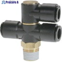 チヨダ チューブ継手 フジ ダブルバンジョー(樹脂) 6mm R1/8 6R-01S1D1 1個 ■▼808-3781 【送料都度見積】
