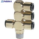 チヨダ チューブ継手 フジ トリプルバンジョー(金属) 8mm R1/4 8-02S2D1 1個 ■▼808-3864 【送料都度見積】