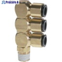 チヨダ フジトリプルバジョー(金属) 8mm・R3/8 8-03S3 1個 ■▼808-3878 【送料都度見積】(4)