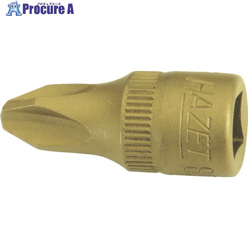 HAZET プラスビットソケット(差込角6.35mm) 8506-PH4 1個 ■▼813-2912【代引決済不可】【送料都度見積】