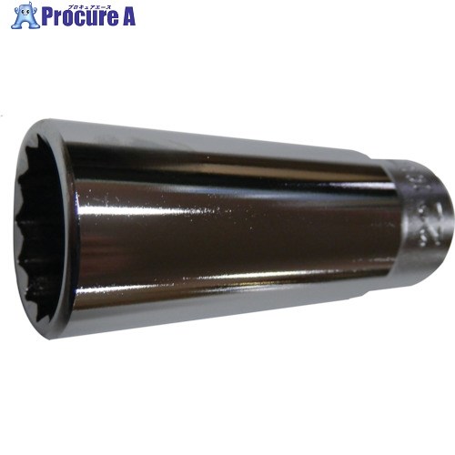 HIT 1/2インチ角 ディープソケット (12角) 21mm 421L 1個 ■▼814-5512 【送料都度見積】
