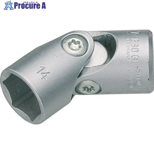 HAZET フレキシブルソケット(差込角9.5mm) 対辺寸法16mm 880G-16 1個 ■▼828-8528 【送料都度見積】