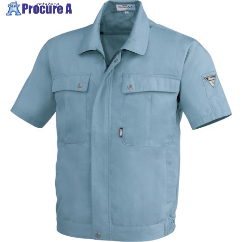 XEBEC 半袖ブルゾン9210-43-L ブルーグレー 9210-43-L 1着 ■▼861-7438 【送料都度見積】(4)