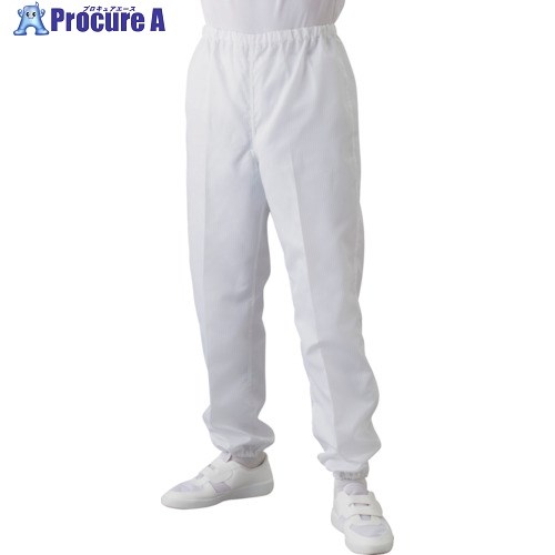 TriApex クリーンスーツ男子パンツ FD302A ホワイト S FD302A-01-S 1本 ■▼351-5237【代引決済不可】【送料都度見積】