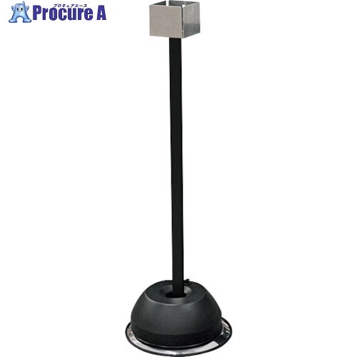 TOKISEI ブラック屋外用消毒液スタンド820 BOSS820 1台 ■▼377-6652 ※個人宅様送り不可