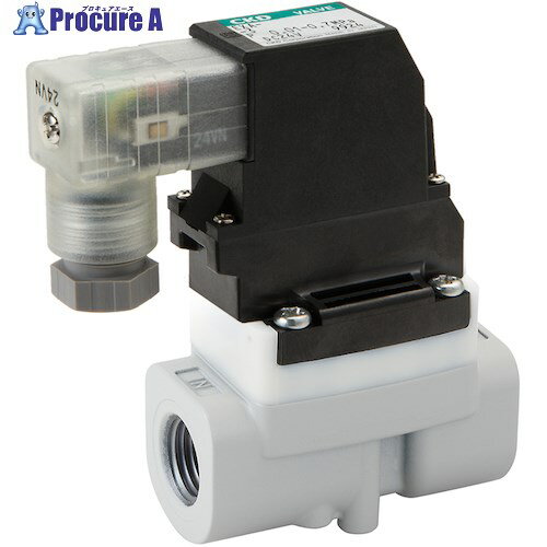 CKD 圧縮空気用パイロット式2ポート電磁弁 アルミボディ EXA-10N-02HS-3 1個 ■▼453-4114【代引決済不可】【送料都度見積】